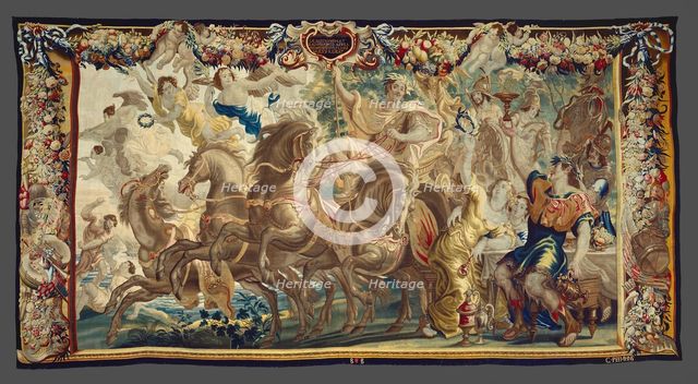The Triumph of Caesar from The Story of Caesar and Cleopatra, Flanders, c. 1680. Creator: Gerard Peemans.