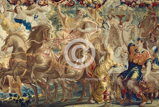 The Triumph of Caesar from The Story of Caesar and Cleopatra, Flanders, c. 1680. Creator: Gerard Peemans.