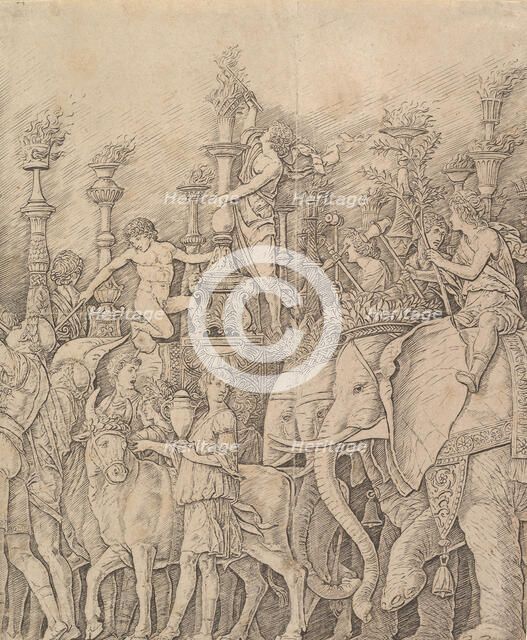 The Triumph of Caesar: The Elephants, ca. 1484-92. Creator: Unknown.