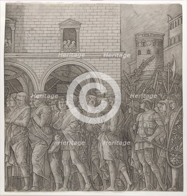 The Triumph of Caesar: the senators, 1470-1525., 1470-1525. Creator: Giovanni Antonio da Brescia.