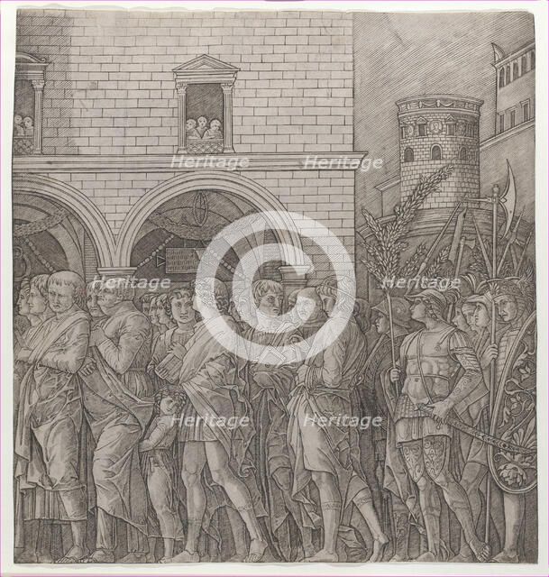 The Triumph of Caesar: the senators, 1470-1525., 1470-1525. Creator: Giovanni Antonio da Brescia.