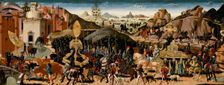 The Triumph of Camillus, c. 1470/1475. Creators: Biagio d'Antonio, Workshop of Biagio d'Antonio