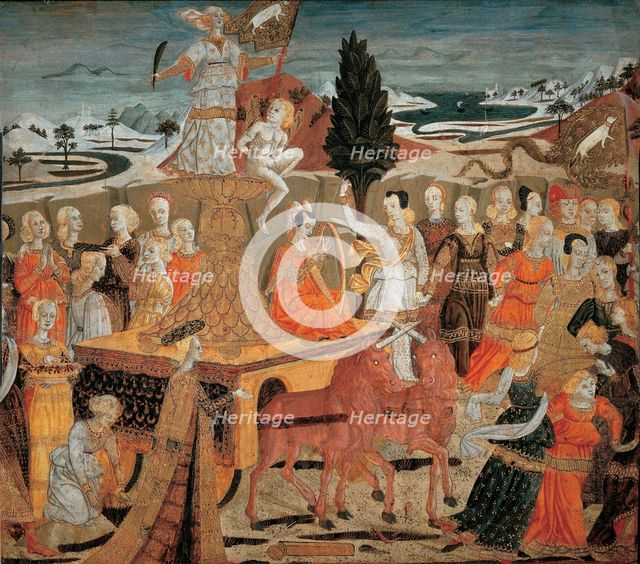 The Triumph of Chastity, 1465-1470.