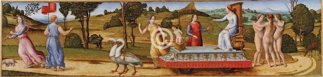 The Triumph of Chastity, c. 1500. Artist: Anonymous, (Pseudo Granacci) (active between 1490 and 1525)