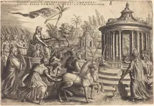 The Triumph of Chastity, c. 1539. Creator: Georg Pencz