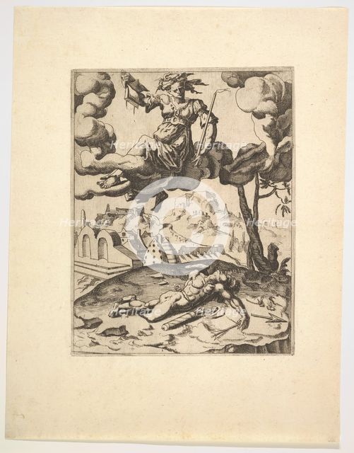 The Triumph of Chastity from The Triumphs of Petrarch, ca. 1548-49. Creator: Unknown.