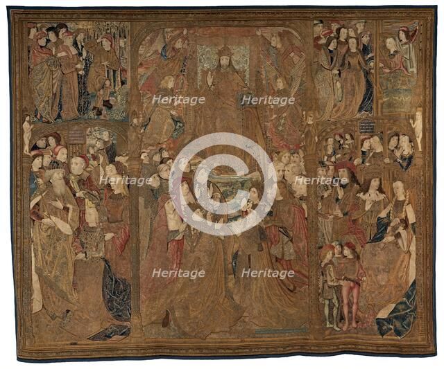 The Triumph of Christ ("The Mazarin Tapestry"), c. 1500. Creator: Unknown.
