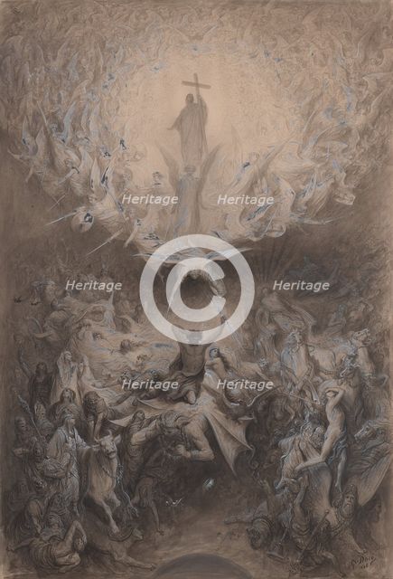 The Triumph of Christianity, 1868. Creator: Gustave Doré.