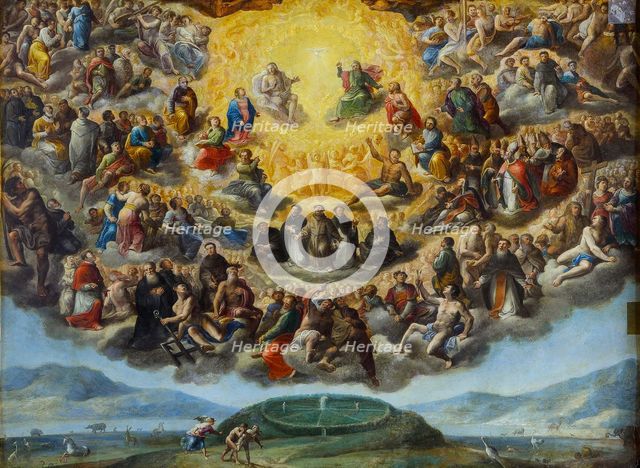 The Triumph of Christianity (Paradise), 17th century.