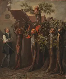 The Triumph of a Potuan, whose Reform Proposal has been Approved, 1785-1787. Creator: Nicolai Abraham Abildgaard