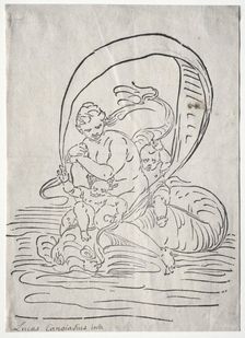 The Triumph of Amphitrite. Creator: Luca Cambiaso (Italian, 1527-1585)