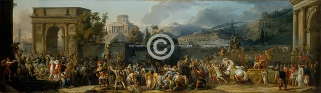 The Triumph of Aemilius Paulus, 1789. Creator: Carle Vernet.