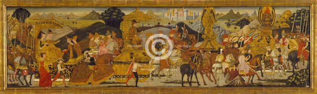 The Triumph of Alexander (image 2 of 2), c1485. Creator: Bernardo di Stefano Rosselli.