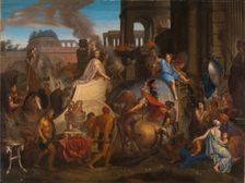 The Triumph of Alexander the Great. Creator: Le Brun, Charles (1619-1690)