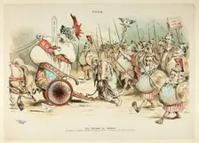 The Triumph of Boodle, from Boodle, n.d. Creator: Joseph Keppler