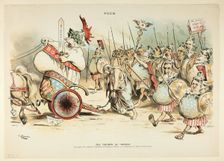 The Triumph of Boodle, from Boodle, n.d. Creator: Joseph Keppler