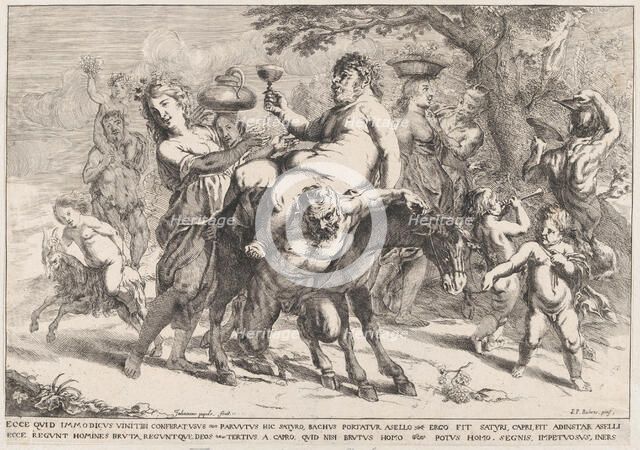 The Triumph of Bacchus, 1633-63. Creator: Jan Popels.