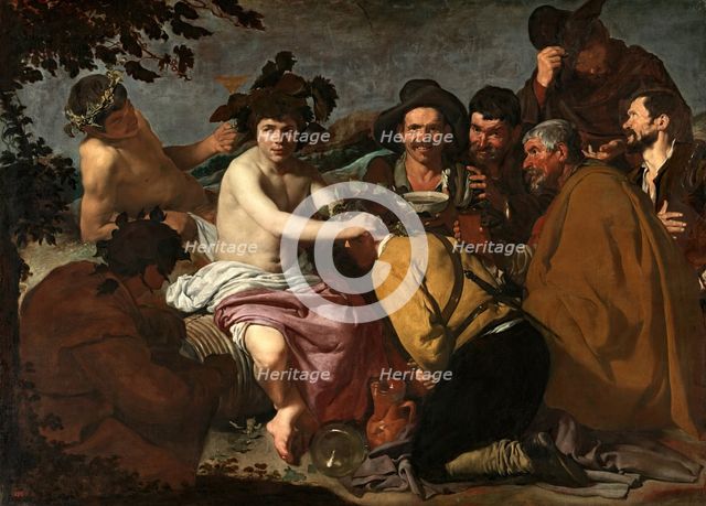 The Triumph of Bacchus, between 1627 and 1632. Creator: Diego Velasquez.