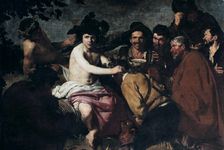 The Triumph of Bacchus or The Drunkards 17th Century. Creator: Diego Velasquez