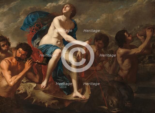 The Triumph of Galatea, c. 1650. Creator: Bernardo Cavallino.