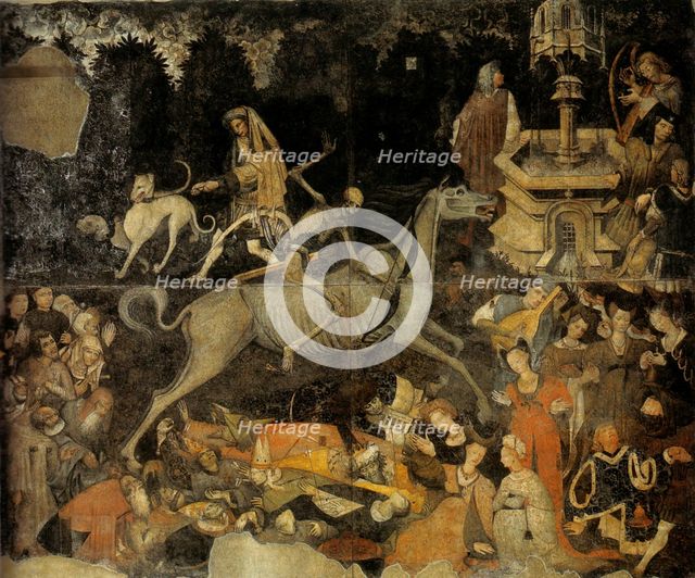 The Triumph of Death, ca 1445-1447. Artist: Anonymous  