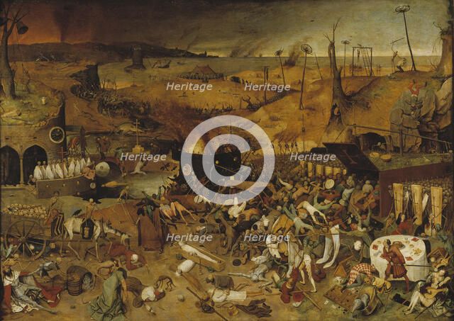 The Triumph of Death, ca 1562-1563. Artist: Bruegel (Brueghel), Pieter, the Elder (ca 1525-1569)