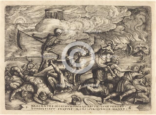 The Triumph of Death, c. 1539. Creator: Georg Pencz.