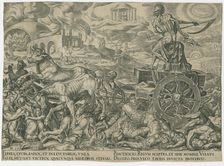 The Triumph of Death, c. 1565. Creator: Galle, Philipp (Philips) (1537-1612)
