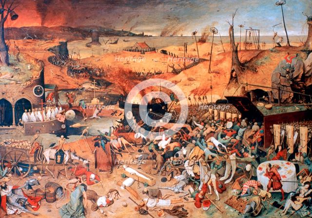 'The Triumph of Death', c1562. Artist: Pieter Bruegel the Elder