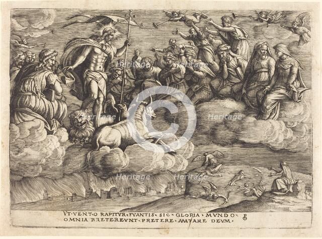 The Triumph of Eternity, c. 1539. Creator: Georg Pencz.