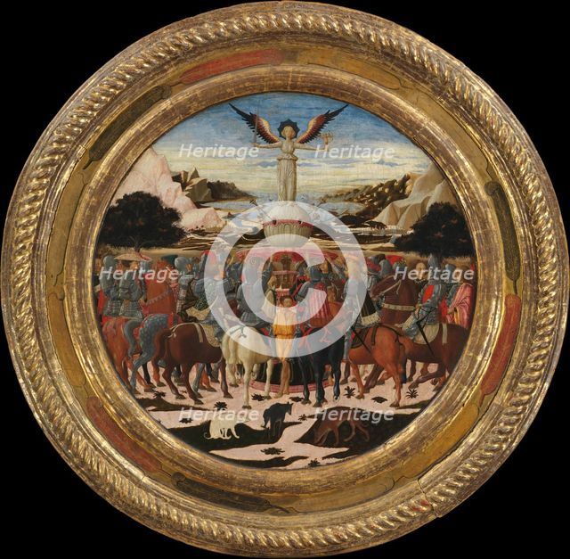 The Triumph of Fame, ca. 1449. Creator: Giovanni di ser Giovanni Guidi.