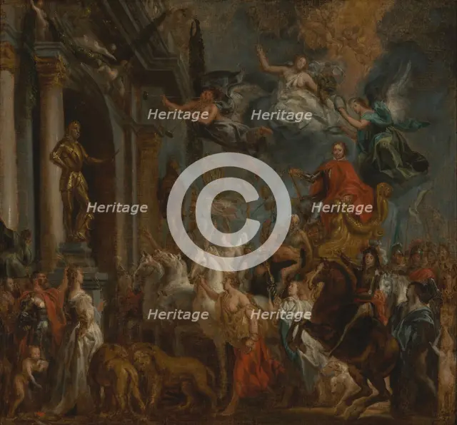 The Triumph of Frederik Hendrik, 1650-1651. Creator: Jacob Jordaens I.