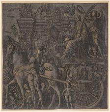 The Triumph of Julius Caesar: Caesar Triumphant, 1593-99. Creator: Andrea Andreani (Italian, about 1558-1610)