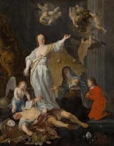 The Triumph of Justice. Creator: Gabriel Metsu