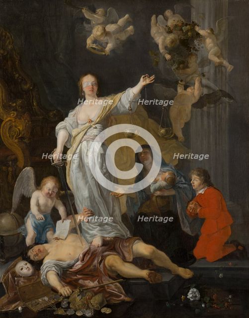 The Triumph of Justice. Creator: Gabriel Metsu.