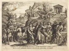 The Triumph of Love, c. 1539. Creator: Georg Pencz