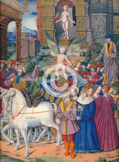 'The Triumph of Love', c15th century, (1937). Artist: Emile- Aurele Van Moe.