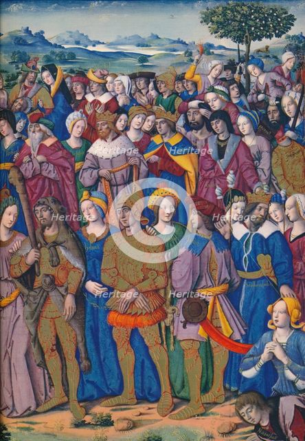 'The Triumph of Love', c15th century, (1937). Artist: Emile- Aurele Van Moe.