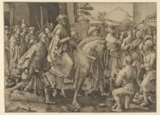 The Triumph of Mordecai, 1515. Creator: Lucas van Leyden