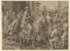 The Triumph of Mordecai, 1515. Creator: Lucas van Leyden