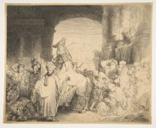 The Triumph of Mordecai, ca. 1641. Creator: Rembrandt Harmensz van Rijn