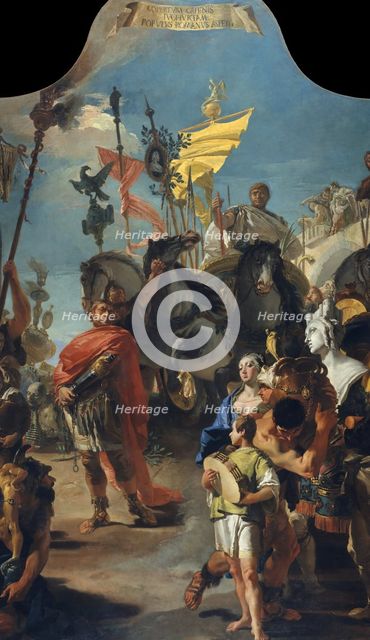 The Triumph of Marius, 1729. Creator: Giovanni Battista Tiepolo.