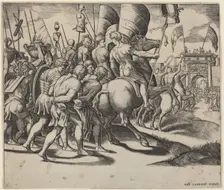 The Triumph of Scipio. Creator: Master of the Die