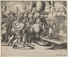 The Triumph of Scipio. Creator: Master of the Die