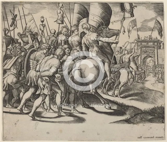 The Triumph of Scipio. Creator: Master of the Die.