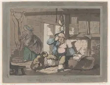The Triumph of Sentiment, January 15, 1787., January 15, 1787. Creator: Thomas Rowlandson