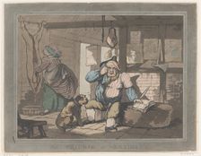 The Triumph of Sentiment, January 15, 1787., January 15, 1787. Creator: Thomas Rowlandson