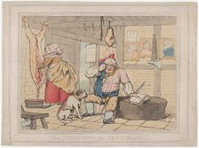 The Triumph of Sentiment, January 15, 1787., January 15, 1787. Creator: Thomas Rowlandson