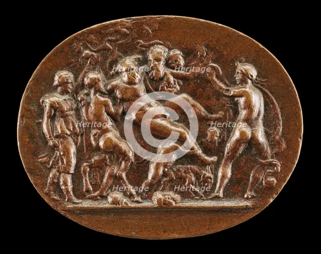 The Triumph of Silenus. Creator: Valerio Belli.