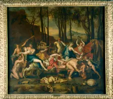 The Triumph of Pan 1636. Artist: Nicolas Poussin